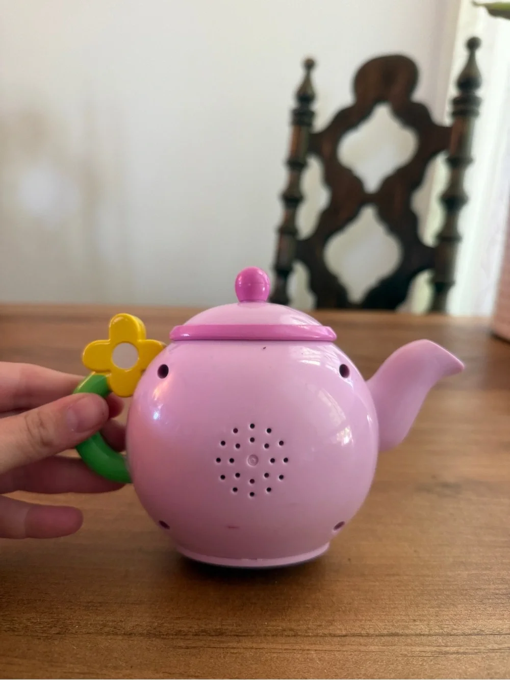 Peppa Pig Pink Play Teapot for Kids